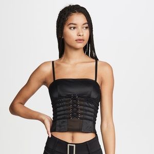 I.AM.GIA black bralette corset